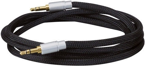 Dynavox Audio Cable 3.5mm Male - 3.5mm Male Black 1.5m with Gold Plated Terminals