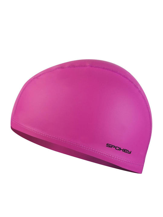 Spokey Silicone Adults Swimming Cap Purple