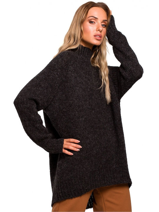 MOE Damen Langarm Pullover Black