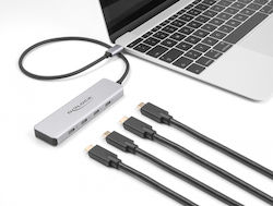 DeLock USB 3.0 4 Port Hub with USB-C Connection...