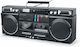 Muse Portable Radio-CD Player M-380 Equipped with Bluetooth / CD / MP3 / USB / Cassette / Radio Black