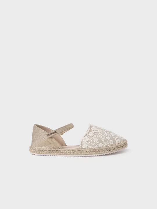 Mayoral Παιδικές Espadrilles Gold