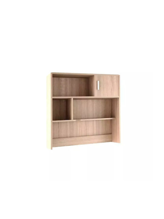 Εταζέρα Τοίχου Ξύλινη Καφέ 100x30x100cm
