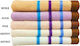 Decotelia Set 12 Hotel Bathroom Towels 140x70 cm White