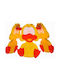 Kids Wooden Single Ceiling Light E27 Ducklings