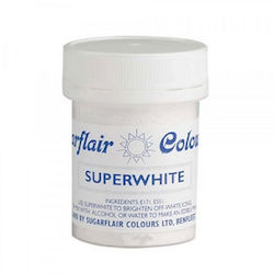 Sugarflair Colorant pentru Cofetărie în Pudră Alb 1buc 20gr