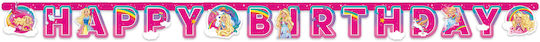 Amscan Γιρλάντα για Party Barbie σε Ροζ χρώμα 200εκ.