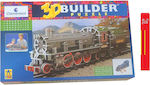 Toy Candle 3D Puzzle Train locomotive 264pcs Collectible for 3+ Years Clementoni