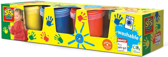 Ses Creative Σετ Νερομπογιές Πολύχρωμες 145ml 4τμχ