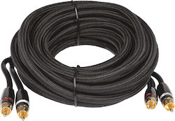 Audio System Z-pro 2x RCA male - 2x RCA male 5m