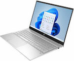 HP Pavilion 15-eg3053cl 15.6" IPS FHD Ecran tactil (i5-1335U/16GB/512GB SSD/W11 Acasă) Argint natural (Tastatură US)