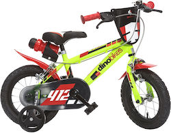 Dino Bikes Dino 12" Kinder Fahrrad BMX Gelb