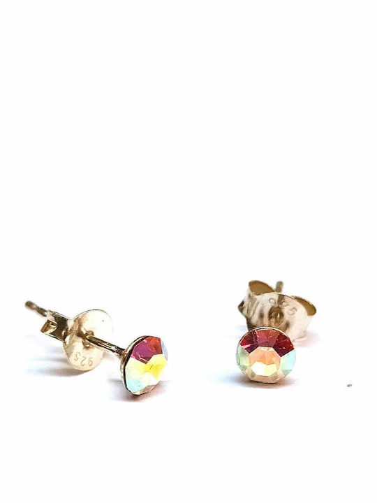 Amalfi Accessories Hypoallergen Kinder Ohrringe Nieten aus Silber