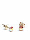 Amalfi Accessories Hypoallergen Kinder Ohrringe Nieten aus Silber