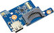 Power Button Board - Usb Port Card With Sd Card Reader για Acer Laptop 1-BRD059