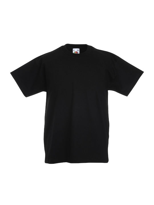 Fruit of the Loom T-shirt Μαύρο