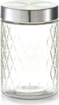 Storage Vase Allgemeine Verwendung mit Kork Glas Transparent 1200ml Storage Vase Allgemeine Verwendung mit Kork Glas Transparent 1200ml