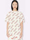 By Verdy Women's Oversized T-shirt White