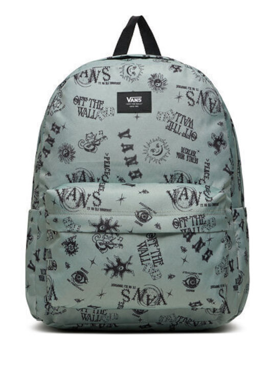 Vans Old Skool School Bag Backpack Junior High-High School in Green color 20lt