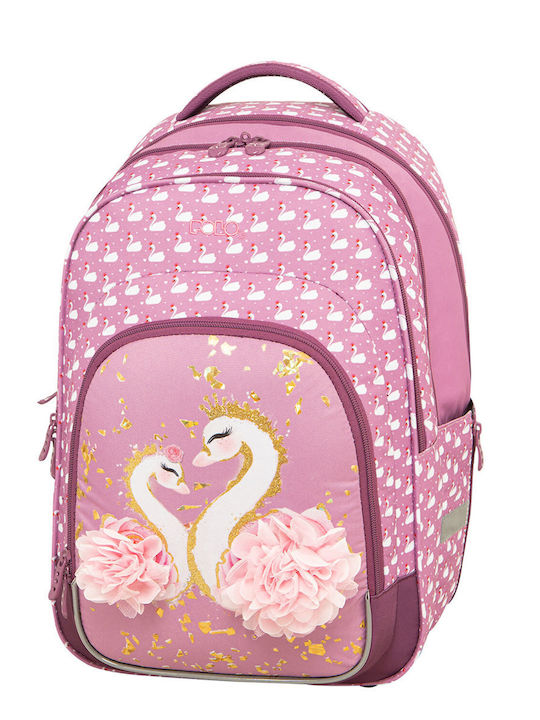 Polo Ace Schulranzen Rucksack Junior High-High School Swan 2024