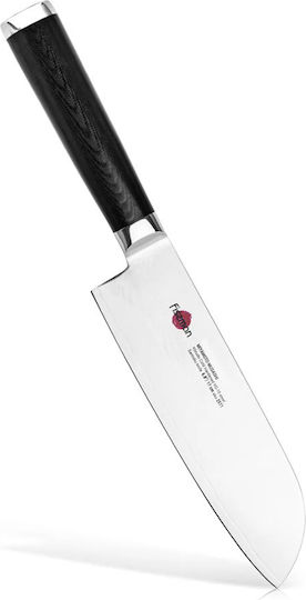 Fissman Kensei Musashi Santoku Knife from Damascus Steel 17cm