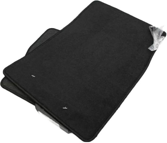 Petex Vordere Matten 2Stück aus Teppichboden für Land Rover Range Rover 2002-2012 Schwarz