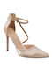 Pumps mit Riemchen Goldene