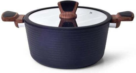 Fissman Βαθιά Κατσαρόλα από Αλουμίνιο 24cm