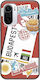 Ticket To Budapest Back Cover Silicone Multicolour (Xiaomi Mi 11i)