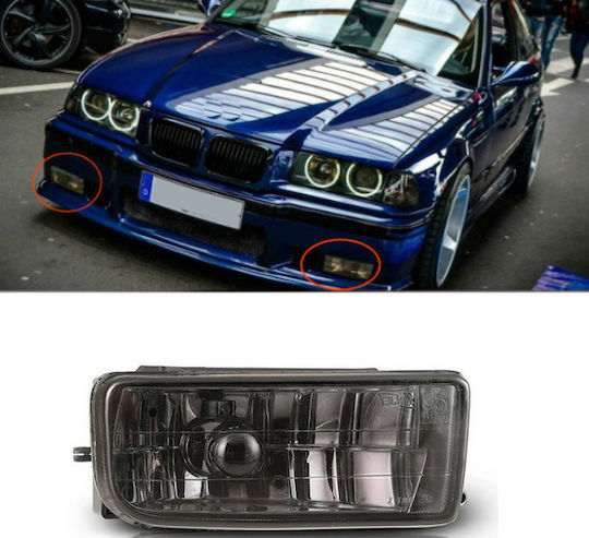 Carro Rectangleς Headlights Car BMW Series 3 / E36 1pcs