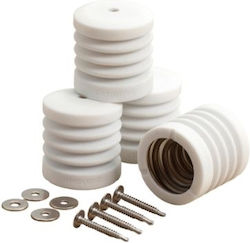 Sleepytroll Baby Accessories in White Color