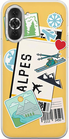 Ticket To Alpes Back Cover Silicon Multicolor (Huawei Nova 10 Pro)