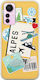 Ticket To Alpes Back Cover Silicone Multicolour (Xiaomi 12 Lite)