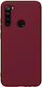 Soft Back Cover Σιλικόνης Μπορντό (Redmi Note 8)
