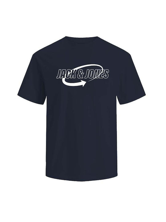 Jack & Jones Παιδικό T-shirt Μπλε Navy