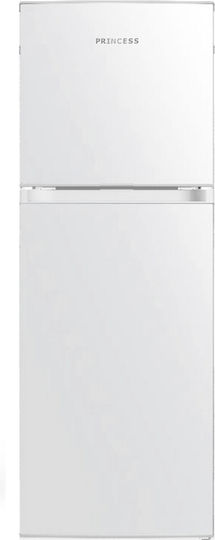 Princess Frigider cu două uși 210lt Î143xL55xA55cm. Alb RDW 275 PAR