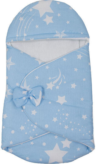 Kamtex Baby Winter Deckenschlafsack Hellblau