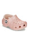 Classic Glitter Clog T Παιδικά Ανατομικά Σαμπό Θαλάσσης Ροζ