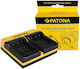Patona Double Battery Charger Compatible with Nikon / Casio