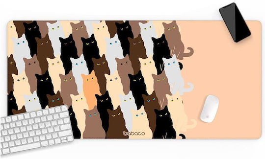 Babaco N64099 Mouse Pad XXL (800mm) Γκρι