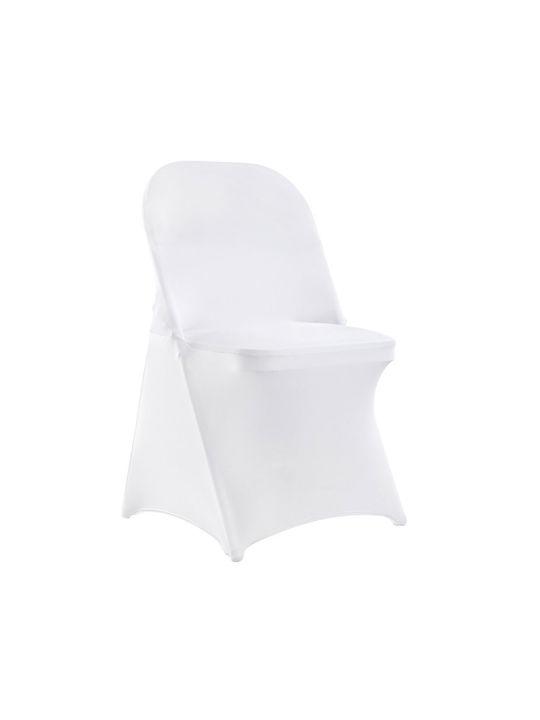 Vevor Ελαστικό Κάλυμμα Καρέκλας Λευκό 30τμχ