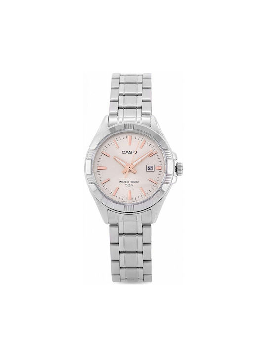 Casio Collection Watch in Silver / Silver Color