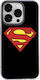 Dc Comics Back Cover Σιλικόνης Μαύρο (iPhone 14 Pro)