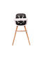 Buba Carino Baby Highchair 2 in 1 Black