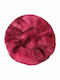 Pet Interest Poof Dog Bed Red 90x90cm