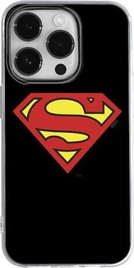 Dc Comics Задна корица Силикон Черен (iPhone 15 Pro)