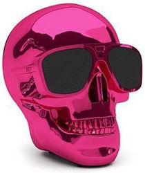 Sunglasses Skull Head Ηχείο Bluetooth Φούξια
