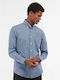 Barbour Men's Shirt Long Sleeve Blue