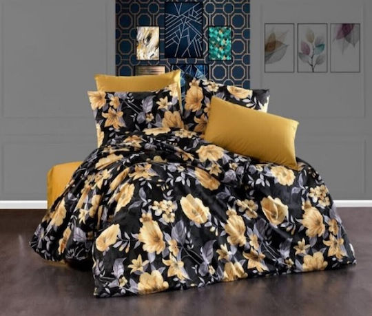 MayHome Σετ Κουβερλί Μονό Βαμβακερό Floral 160x240cm 2τμχ