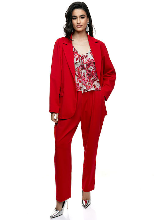 RichgirlBoudoir Women's Red Suit